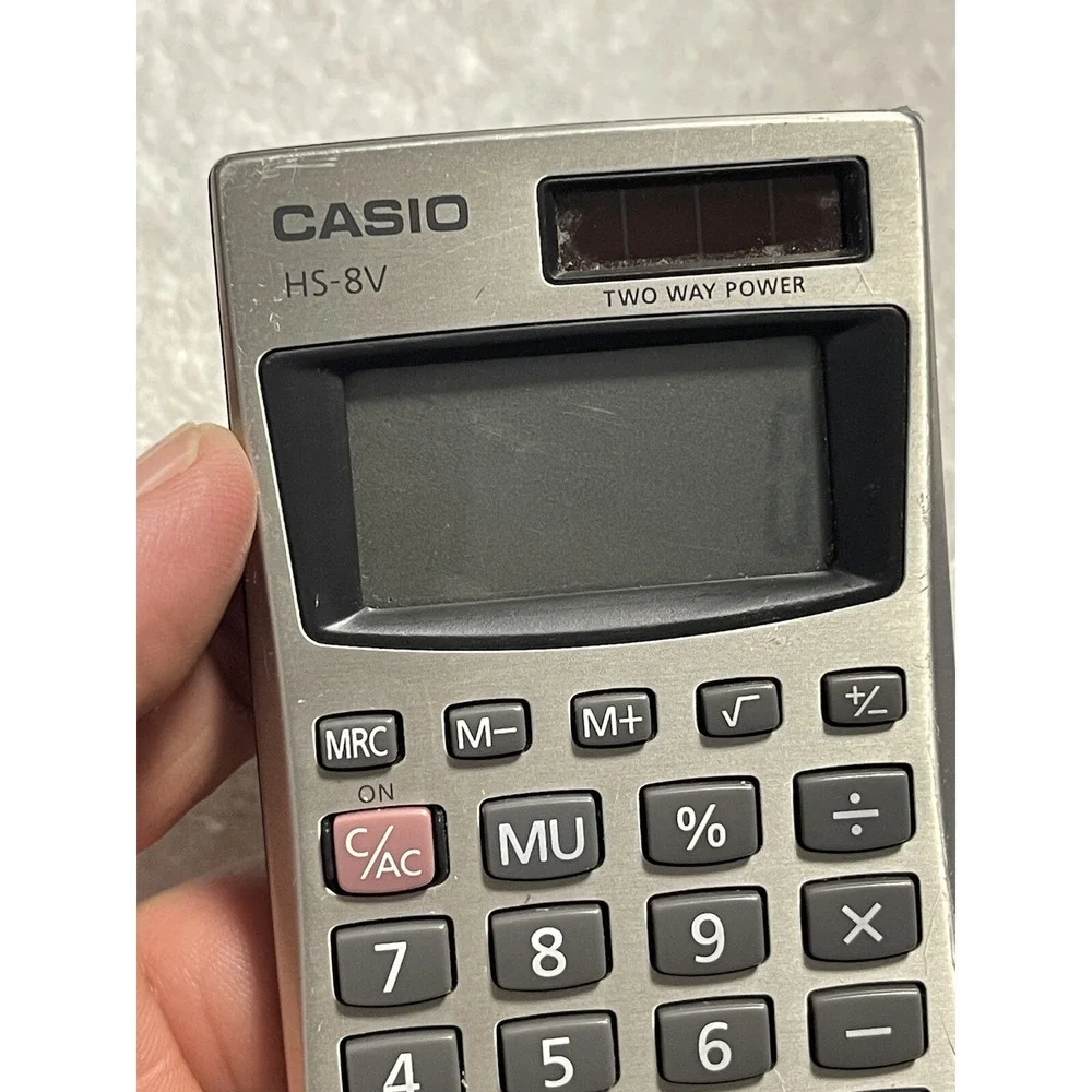 Casio HS-8V Basic Calculator‎